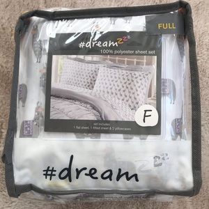 #dream ~ Llama Print-Full Sheet Set
